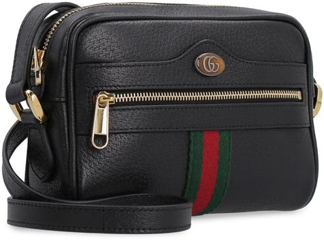 gucci black suede leather bag|Gucci ophidia black.